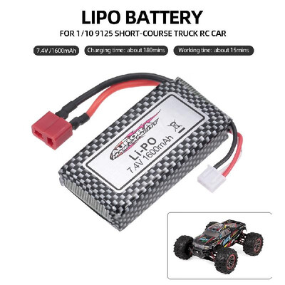 

XINLEHONG TOYS Lipo Battery 74V 1600mAh Car Battery for 110 9125 Short-course Truck RC Car