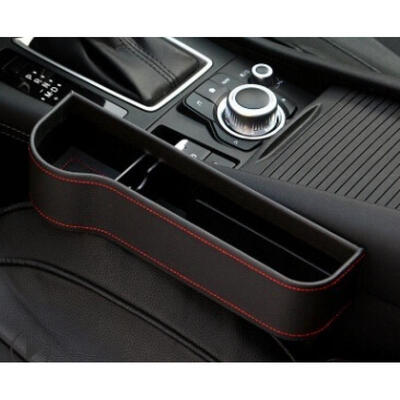 

NEW Car Seat Gap Slit Pocket Storage Organizer Caddy Keys Phone Coins Holder Box
