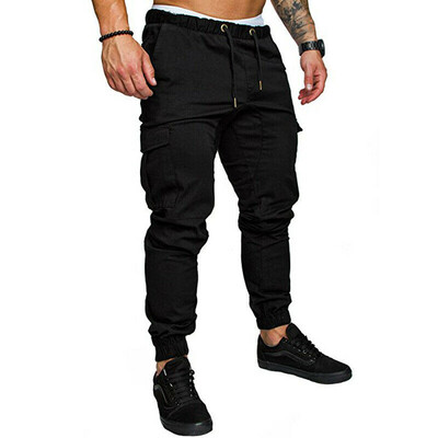 

Mens Casual Cargo Track Pants Joggers Trousers Jogging Bottoms Sweatpants