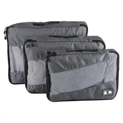 

3Pcs Portable Travel Clothes Bag Pouch Packing Luggage Storage Organizer Home Use Portable Storage BagStorage Bags