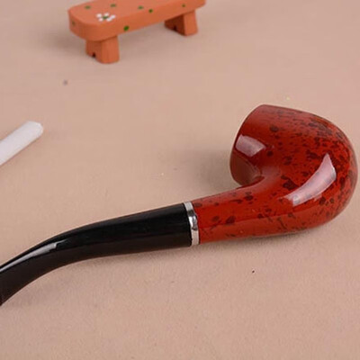 

New Fashion Rosewood Enchase Smoking Pipe Tobacco Cigarettes Cigar Filter Pipes Wooden Gift Primary Colour Model 10