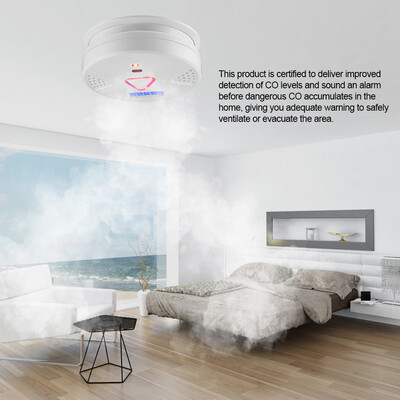 

Greensen Carbon Monoxide Detector Battery Powered CO Alarm Digital Display Voice Type Carbon Monoxide Detector CO Detector