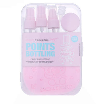 

8pcsSet Portable Flight Travel Mini Empty Bottle Pack Liquid Containers