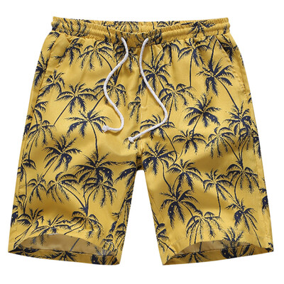 

Hawaii Coconut Tree Print Board Shorts