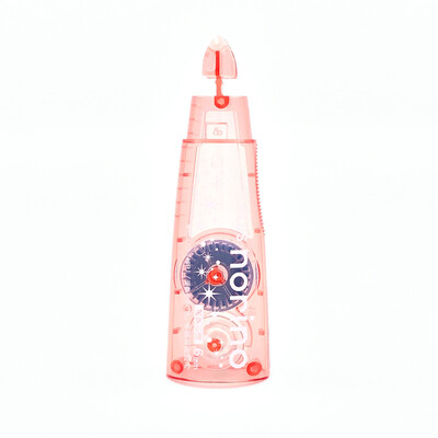 

Japan PLUS norino double-sided adhesive refill can be replaced by hand-made tape lipstick dot plastic refill pink