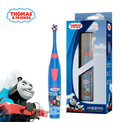 

Thomas&friends THOMAS & FRIENDS childrens electric smart toothbrush TC1801 travel set soft hair 3D rotation depth cleaning blue