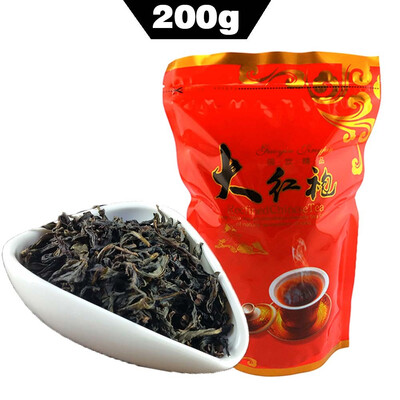 

200g AAAAA Chinese Da Hong Pao Big Red Robe Oolong Tea The Original Gift Tea Healthy Care Dahongpao Tea Flower Fragrance best oolo