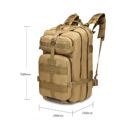 

Camping Backpack 45L Survival Gear Pack Big Capacity Molle Bag Functional Daypack Rucksacks for Outdoor Travel Hiking Shooting