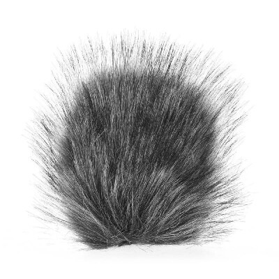 

95cm115cm Grey Microphone Furry Windscreen Fur Windshield Wind Muff for Shenggu SG108&Other Medium & Short Size Recording