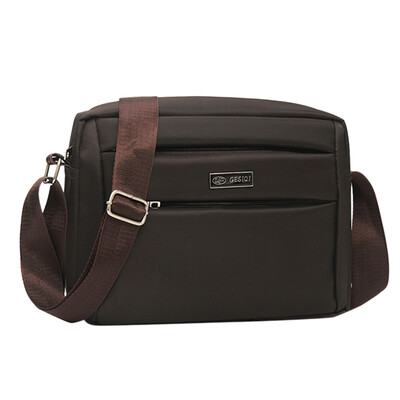 

Tailored Mens Fashion Casual Solid Color Business Shoulder Bag Outdoor Messenger Bags