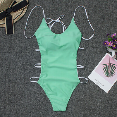 

Saidsome Womens Bikini Print One Piece Swimsuit Pushups Swimwear Beachwear