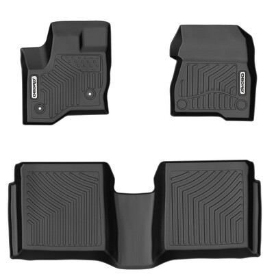 

Fit for 2011-2018 Ford Flex Floor Mats Liners Unique TPE All-Weather F&R