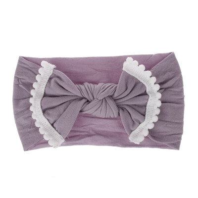 

SUNSIOM Soft Baby Girls Kids Toddler Bow Hairband Headband Turban Big Knot Head-Wrap