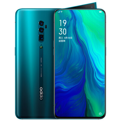 

Chinese version OPPO Reno 10x Zoom Edition Qualcomm Snap 48 million Super Clear Three Shot 6GB128GB Fog Sea Green