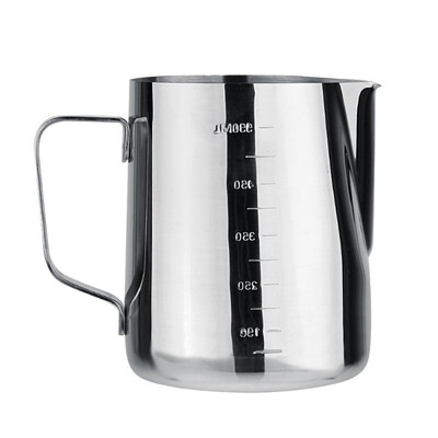 

Espresso Coffee Milk Cup Mugs Thermo Steaming Frothing Pitcher