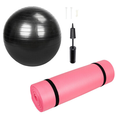 

Ktaxon 15mm Folding Yoga Mat Non-slip Fitness Exercise Pad 85cm Anti-Burst Yoga Stability Balance Ball