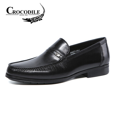 

Crocodile Shirt CROCODILE Mens Dress Fashion British Slim Fit Foot Business Leather Shoes Black 39