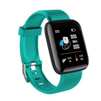 

116 Plus IP67 Waterproof Smart Wristband Bracelet With Blood Pressure Heart Rate Monitor For Men Women
