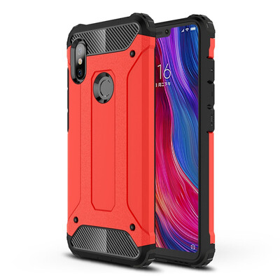 

Rugged Bumper Case Xiaomi Redmi Note 6 Soft TPU Cover Xiomi Redmi Note 6 Pro Hybbid Phone Case Covers Redmi Note 6 Pro Cases