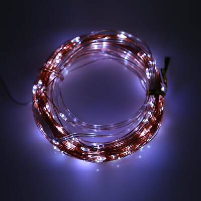 

Solar Powered Copper Wire LED String Light Outdoor Decoration