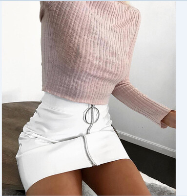 

Women PU Leather Mini Skirt Ladies Short Sexy Bodycon Skirts Dress High Waisted Pencil Skirt Bodycon