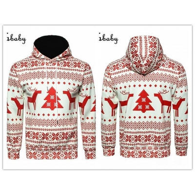 

Men&Women Christmas Sweaters Long Sleeve Xmas Hoodie Hip-hop Skateboar Sweatshirts Pullovers
