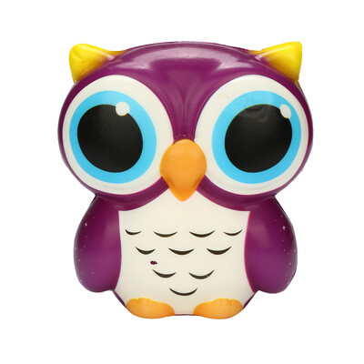 

Gotoamei Adorable Owl Squishy Slow Rising Cartoon Doll Cream Scented Stress Relief Toy
