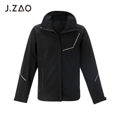 

Beijing Tokyo made JZAO mens windproof jacket windbreaker spring mens jacket short black XL