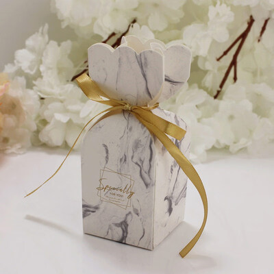 

FUNNYBUNNY Wedding Party Favor Boxes Flamingo Multidimensional Candy Gift Boxes Bonbonniere with Ribbon for Party Decorations