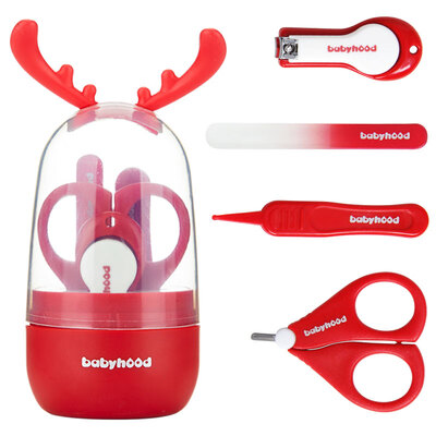 

Century baby baby care kit newborn nail clippers baby nail scissors set baby nail clippers nail clippers red BH-901