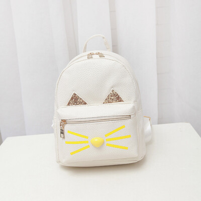 

Tailored Lovely Cat Backpacks Women School Teenage Girls Travel Laptop Bagpack BG