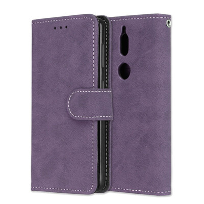 

MOONCASE Nokia 7 Vintage Scrub 3 Card Case - Purple