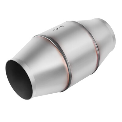 

4" InletOutlet Catalytic Converter Universal Fit High Flow Stainless Steel Exhaust Converter EPA Compliant