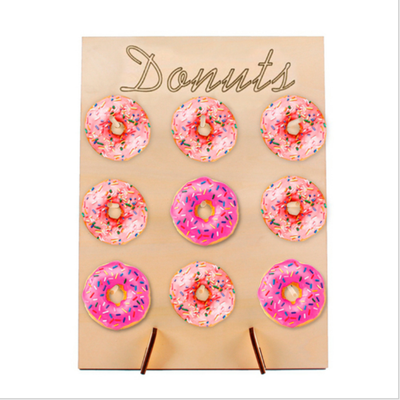 

Donut Doughnut Wall Stand Party Wedding Favour Birthday Sweets Candy Cart NEW