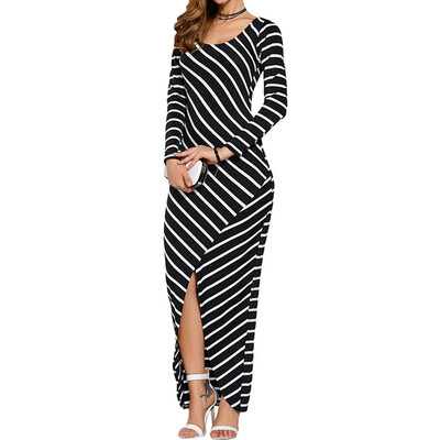 

Long Sleeve Collar Casual Dress