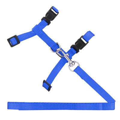 

Pet Cat Rabbit Durable Nylon Outdoor Collar Chest Strap Traction Harness