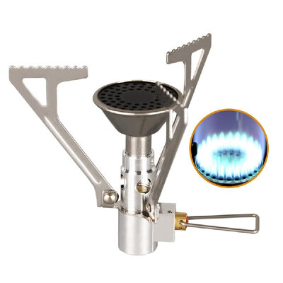 

Outdoor Camping Stove Mini Portable Backpacking Gas Stove Hiking Picnic Climbing Folding Pocket Stove Outdoor Equipment