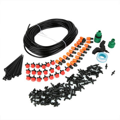 

Greensen 20M Micro Drip Irrigation System Auto Timer Self Plant Watering Garden Hose Kit