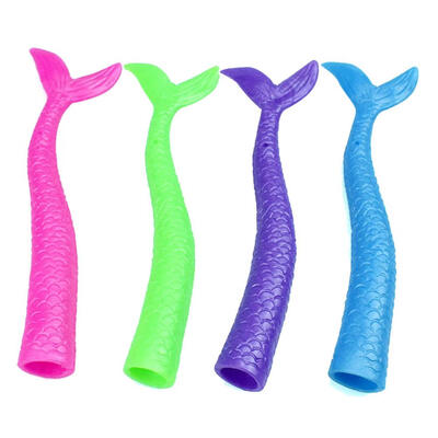 

TPR Plastic Fish Tail Hand Puppet Storytelling Props Finger Toys Kids Gifts