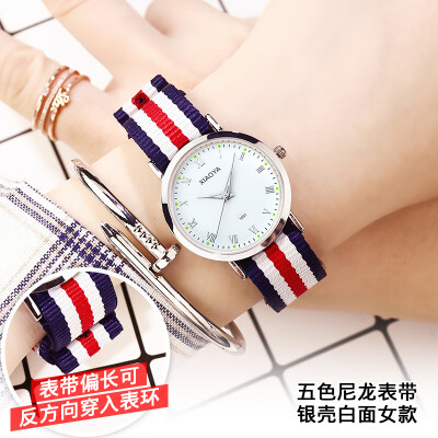 

Womens watch waterproof fashion 2019 new trend student leisure couple watch Korean version of simple atmospheric womens watch