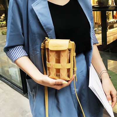 

New small bag female bag 2019 new mobile phone bag summer small fresh hollow crossbody bag fashion net red packet