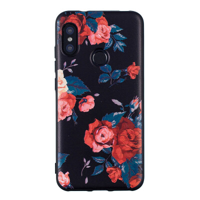 

TPU Relief Case for Xiaomi Mi A2 Lite Safflower Pattern