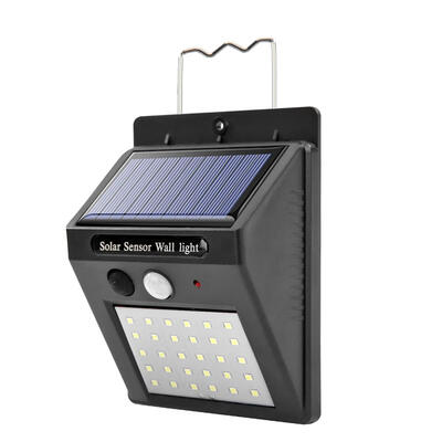 

30LED Solar Motion Sensor Wall Lamp Outdoor Waterproof Yard Security Light