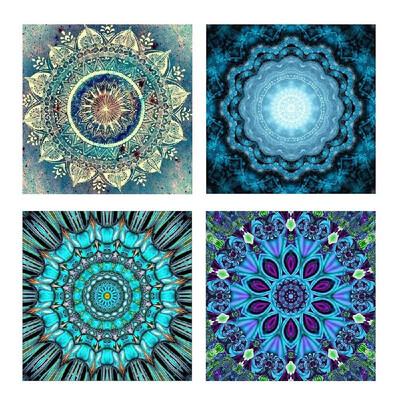 

Diamond Painting 4pcs DIY 5D Drill Diamond Painting Needlework Crystal Painting Rhinestone Cross Stitch Mosaic Paintings Arts Craf