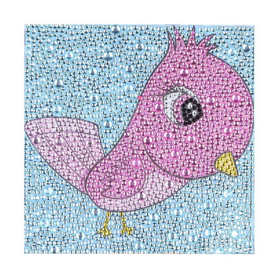 

5D DIY Diamond Painting with Frames Kids Children Cute Animals Diamond Painting Full Drill Special Shape for Home Wall Decor