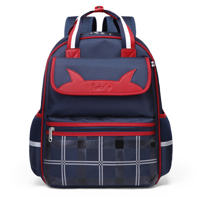 

The ninth city VNINE primary school schoolbag girl 1-3-6 grade cartoon pattern backpack junior high school student burden backpack VD9BV33946J jujube