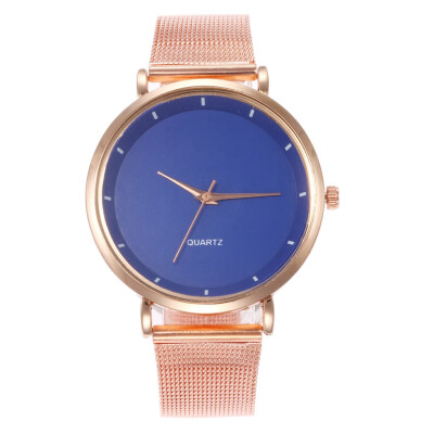 

RM Fashion Magnetic buckle Dazzling women Mesh Belt Watch ladies Quartz Analog