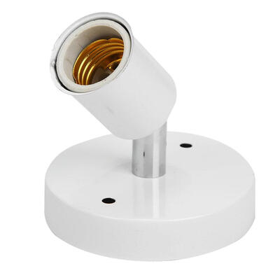 

Universal Adjustable E27 Lamp Holder Desktop Home Decoration Flat Lamp Base