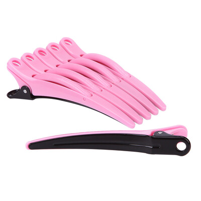 

Gobestart 6 Pcs Practical Plastic Prong Alligator Teeth Bows Hair Clips New