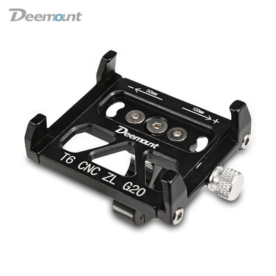 

Deemount Aluminum Alloy Motorcycle Bicycle Phone Mount Holder